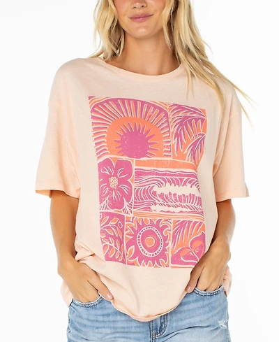 Roxy Women's Cotton Beach Things T-Shirt
