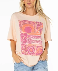 Roxy Women's Cotton Beach Things T-Shirt