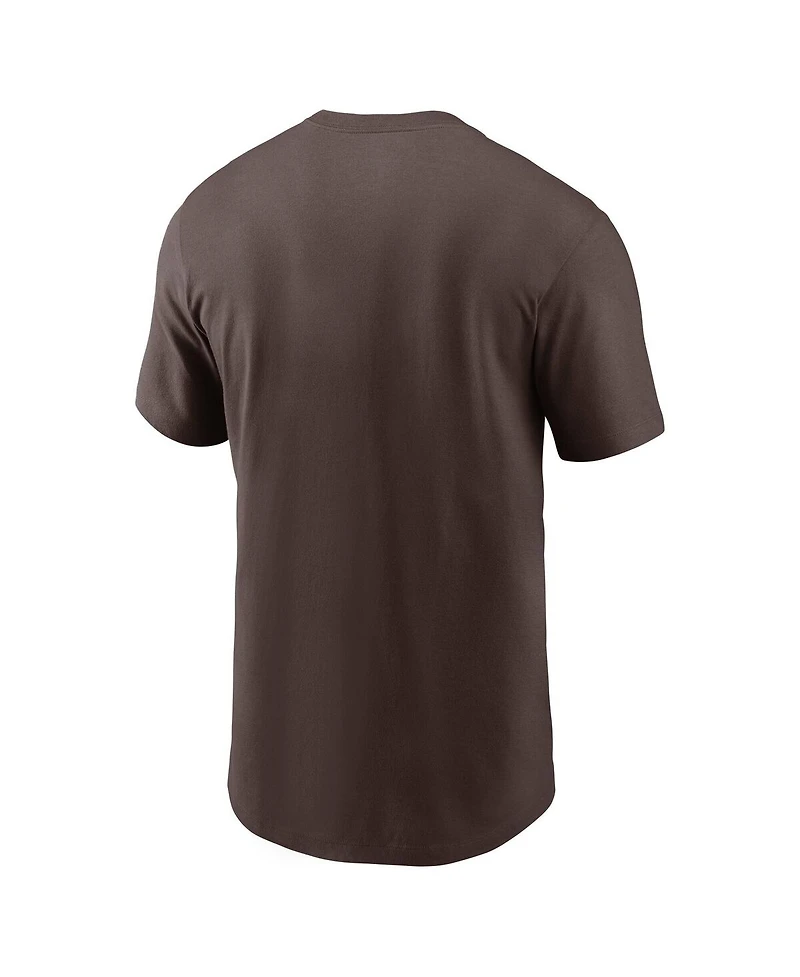 Nike Men's Brown San Diego Padres Cooperstown Collection T-Shirt