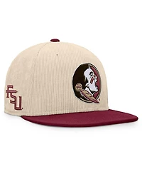 Fanatics Men's Tan Florida State Seminoles Catcher Snapback Hat