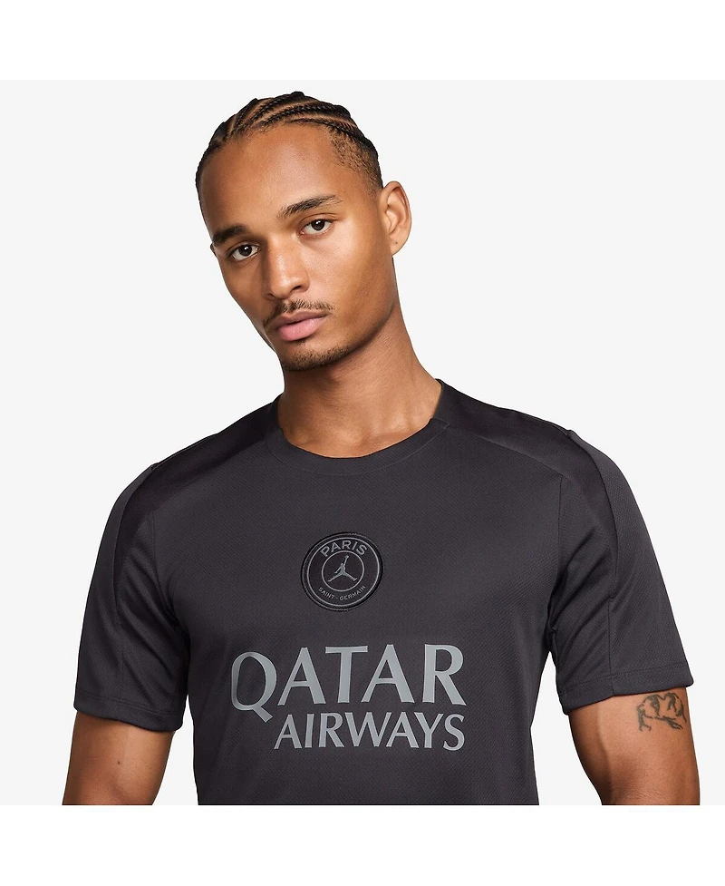Nike Men's Anthracite Paris Saint-Germain Strike Dri-fit Top