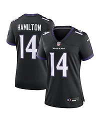 Nike Women's Kyle Hamilton Black Baltimore Ravens Alternate Game Jersey