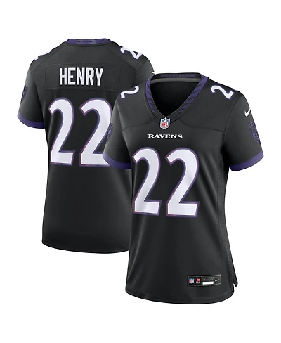 Nike Women's Derrick Henry Black Baltimore Ravens Alternate Game Jersey
