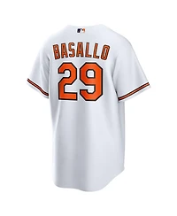 Nike Men's Samuel Basallo White Baltimore Orioles Replica Player Jersey