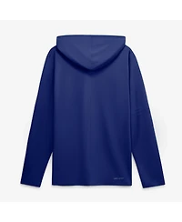 Nike Men's Royal Texas Rangers Authentic Collection Dri-fit Long Sleeve Hooded T-Shirt