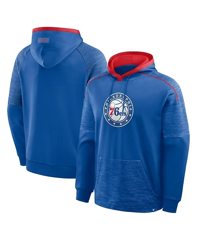 Fanatics Men's Royal Philadelphia 76ers Pick Roll Defender Pullover Hoodie