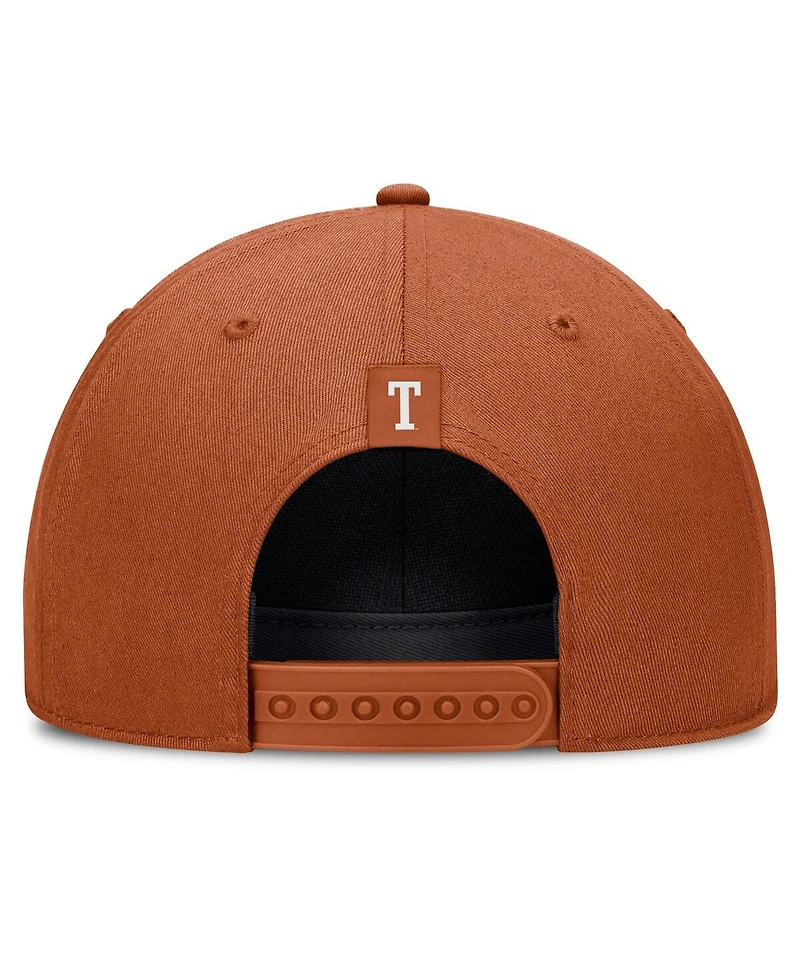 Nike Men's and Women's Texas Orange Texas Longhorns 2026 Basketball Refresh 5-Panel Rope Rise Hat