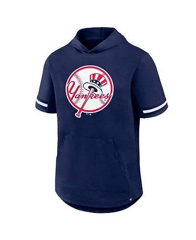 Fanatics Men's Navy New York Yankees Optimal Play Hooded T-Shirt