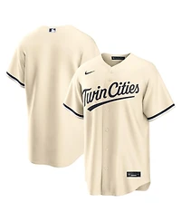 Nike Men's Cream Minnesota Twins Alternate Replica Jersey