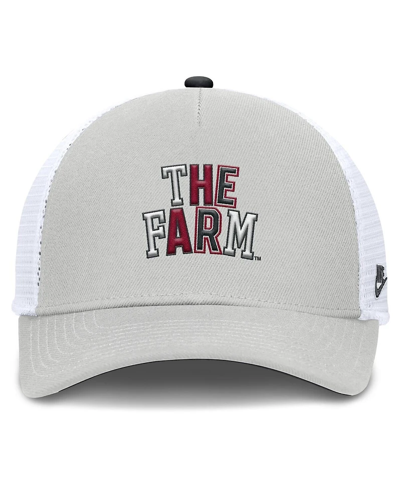 Nike Men's and Women's Gray Stanford Cardinal 2026 Basketball Refresh 5-Panel Rise Trucker Hat