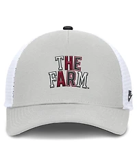 Nike Men's and Women's Gray Stanford Cardinal 2026 Basketball Refresh 5-Panel Rise Trucker Hat