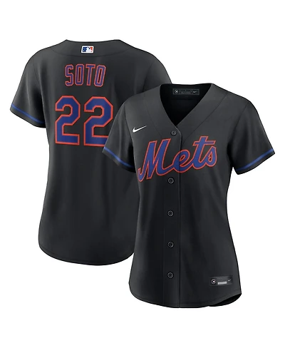 Nike Women's Juan Soto Black New York Mets Alternate Replica Jersey