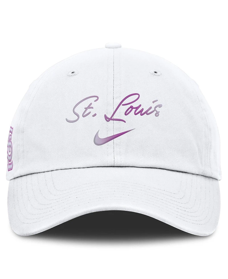 Nike Women's White St. Louis Cardinals Mother's Day Club Adjustable Hat