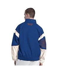 Starter Men's Royal New York Knicks The Gust Full-Zip Hooded Jacket