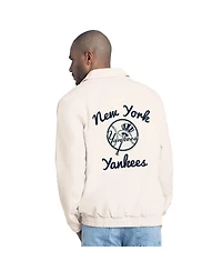 Starter Men's White New York Yankees Franchise Lightweight Full-Zip Jacket