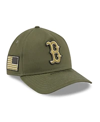New Era Men's Olive Boston Red Sox 2026 Armed Forces Day 9TWENTY Adjustable Hat