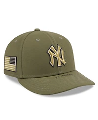 New Era Men's Olive York Yankees 2026 Armed Forces Day Low Profile 59FIFTY Fitted Hat