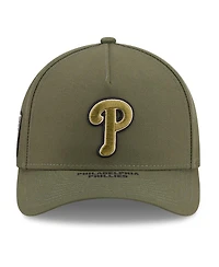 New Era Men's Olive Philadelphia Phillies 2026 Armed Forces Day 9FORTY Adjustable Hat
