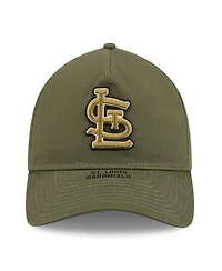 New Era Men's Olive St. Louis Cardinals 2026 Armed Forces Day 9TWENTY Adjustable Hat