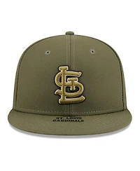 New Era Men's Olive St. Louis Cardinals 2026 Armed Forces Day 59FIFTY Fitted Hat