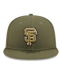 New Era Men's Olive San Francisco Giants 2026 Armed Forces Day 59FIFTY Fitted Hat