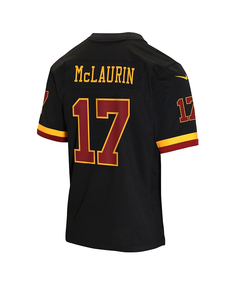 Nike Big Boys and Girls Terry McLaurin Black Washington Commanders Hail Raiser Alternate Game Jersey