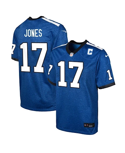 Nike Big Boys and Girls Daniel Jones Royal Indianapolis Colts Alternate 2 Game Jersey