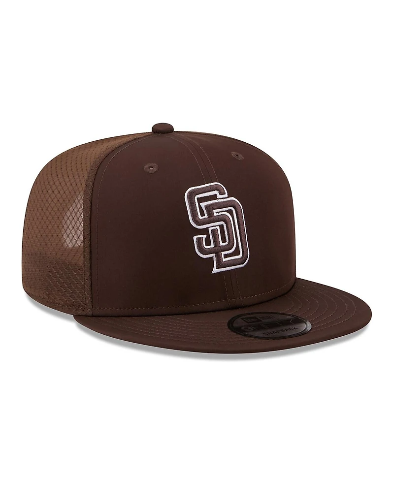 New Era Men's Brown San Diego Padres 2026 Batting Practice 9FIFTY Snapback Hat