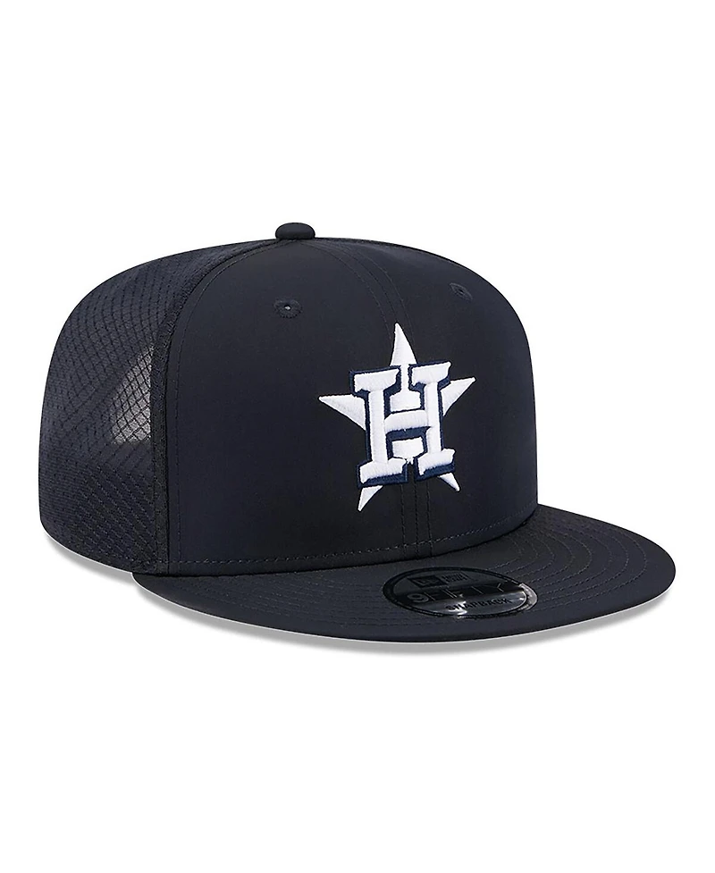 New Era Men's Navy Houston Astros 2026 Batting Practice 9FIFTY Snapback Hat