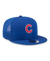 New Era Men's Royal Chicago Cubs 2026 Batting Practice 9FIFTY Snapback Hat