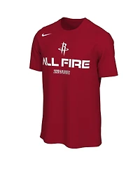 Nike Men's and Women's Red Houston Rockets 2026 Nba Playoffs Mantra T-Shirt