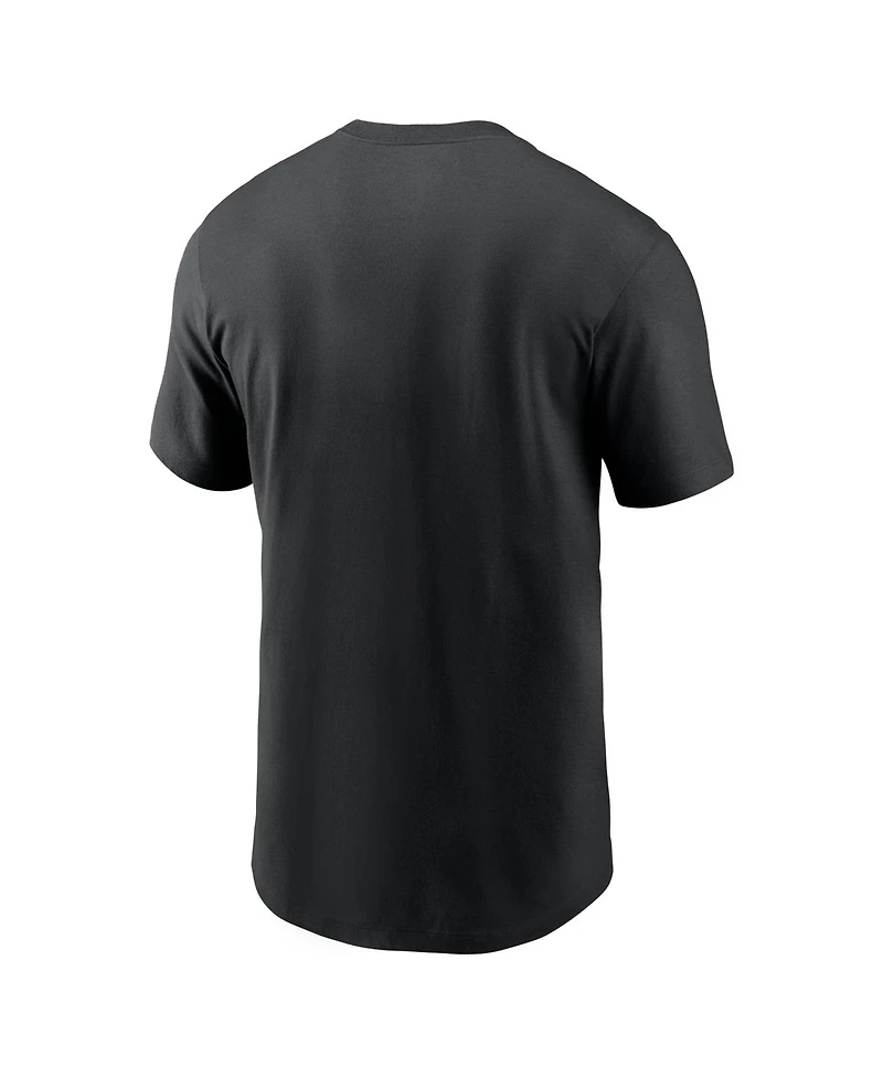 Nike Men's Black Baltimore Ravens Clutch Player T-Shirt