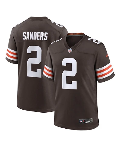 Nike Men's Shedeur Sanders Brown Cleveland Browns Game Jersey