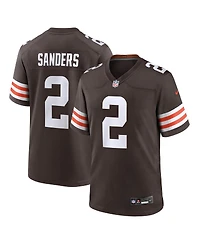 Nike Men's Shedeur Sanders Brown Cleveland Browns Game Jersey