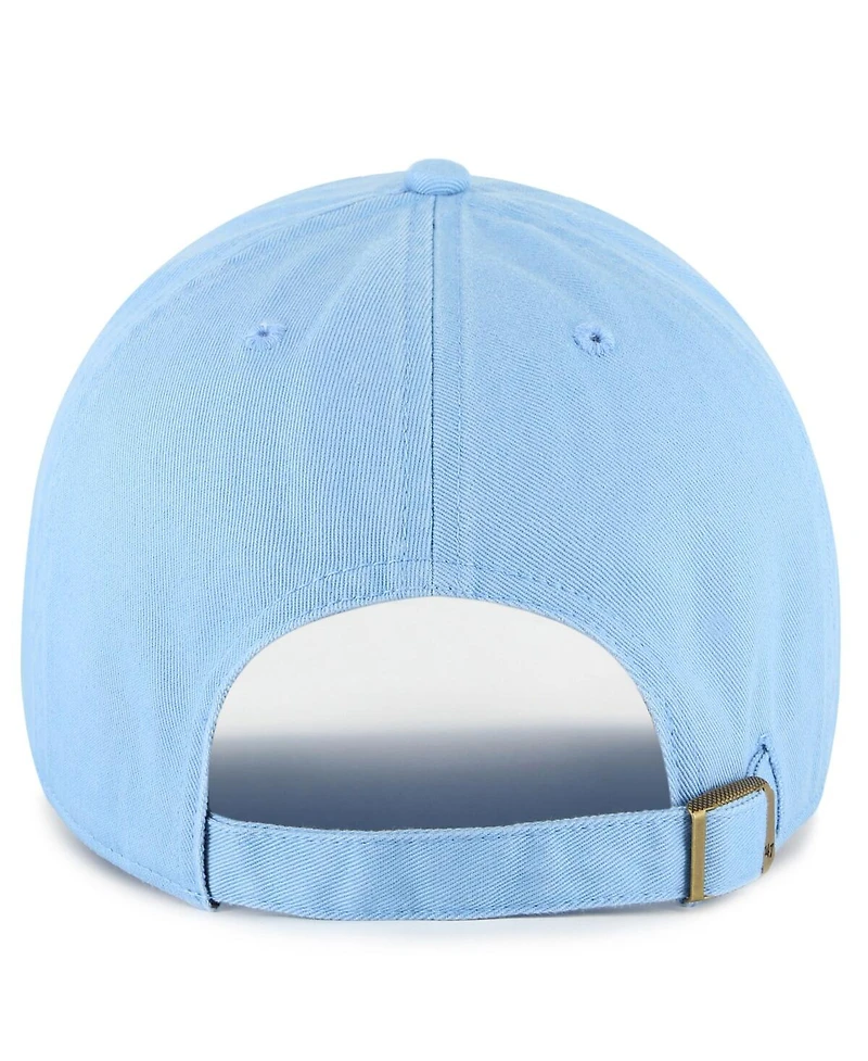 '47 Brand Men's Light Blue Tennessee Titans Primary Logo Clean Up Adjustable Hat