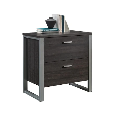 Sauder Rock Glen File Cabinet, Blade Walnut finish