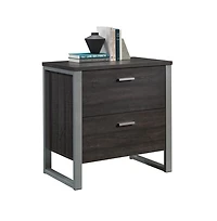 Sauder Rock Glen File Cabinet, Blade Walnut finish