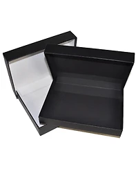 Archival Methods Onyx 20x24x1-3/8" Portfolio Box, 20-1/8x24-1/8", Buckram /Lining