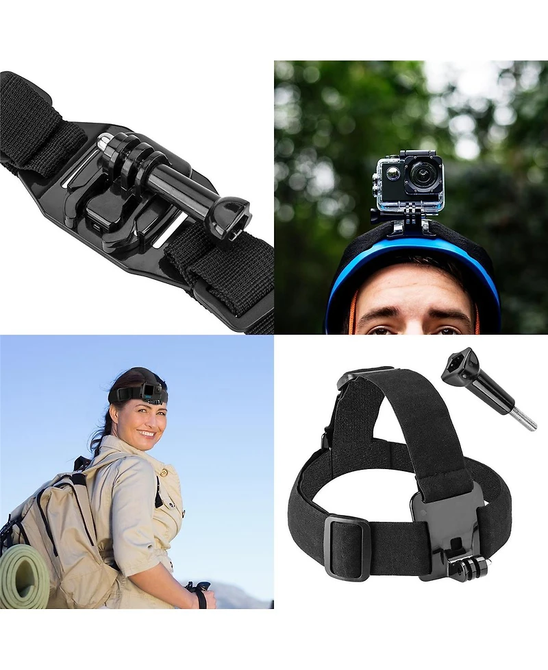 Froggi Extreme Sports Action Camera Accessory Kit 47 Essential Pieces for GoPro Style Adventures