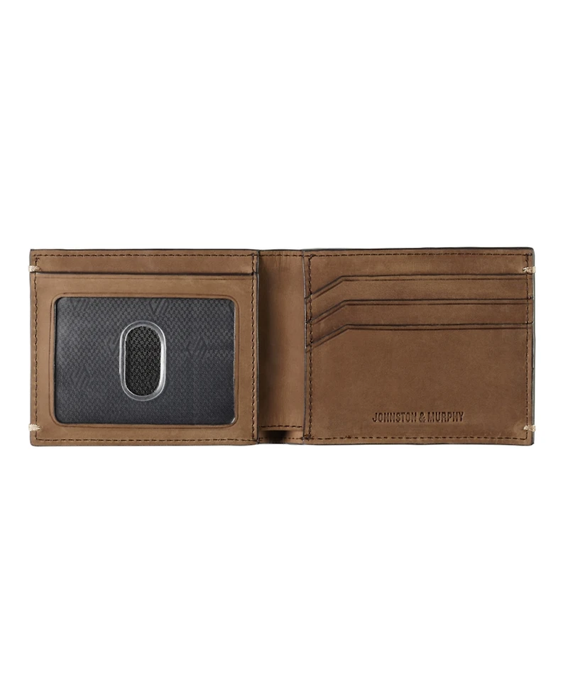 Johnston & Murphy Men's Bi-Fold Wallet