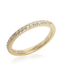 Pre-Owned Tiffany & Co Yellow Gold Diamond Soleste Band