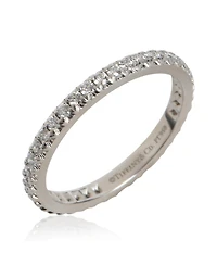 Pre-Owned Tiffany & Co Platinum Diamond Soleste Band