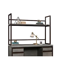 Sauder Manhattan Gate Commercial Office Hutch, Mystic Oak finish