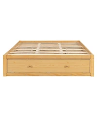 Streamdale Furniture Platform Bed w/ 4 Drawers and Lift Storage