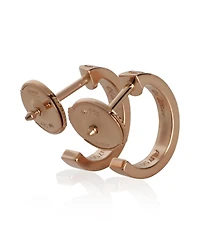 Pre-Owned Cartier Rose Gold Small Model Love Hoop Earrings