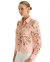 The Noli Shop Women's Mina Lace Blouse
