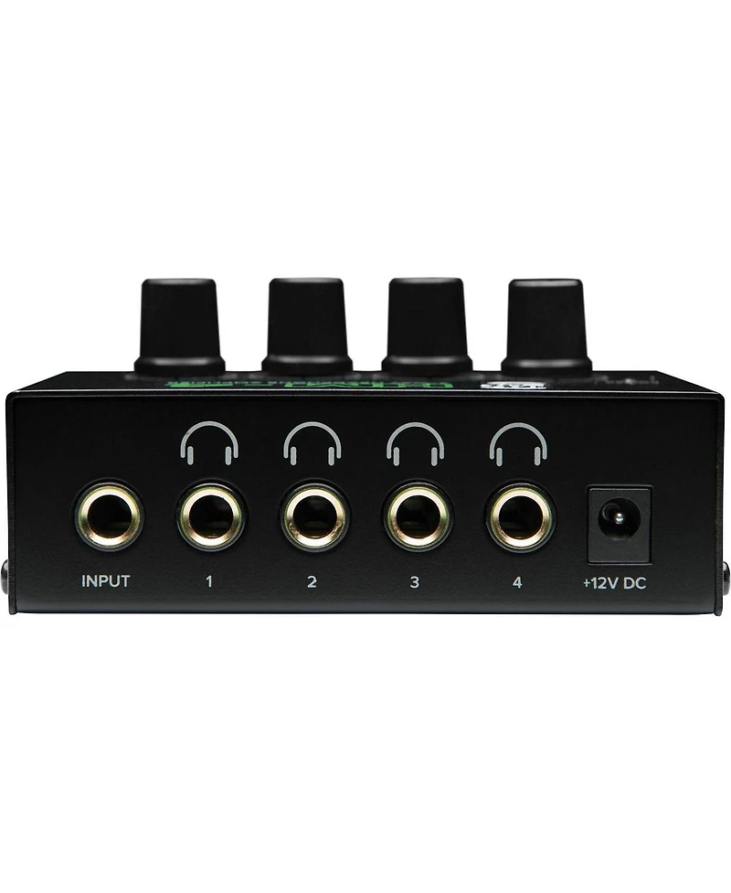 Mackie Hm-4 4-Way Headphone Amplifier - With Stereo 1/4" Female Phone to 1/4" Male Phone Trs Headphone Cable, 25'