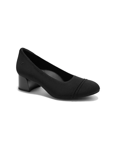 Vivaia Women's Julie Arch Pro Almond-Toe Stress Free Chunky Heels