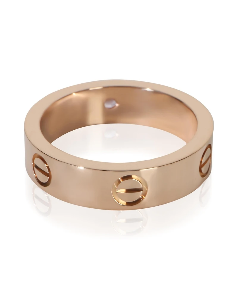Pre-Owned Cartier Rose Gold Sapphire Love Ring