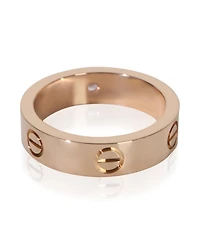 Pre-Owned Cartier Rose Gold Sapphire Love Ring